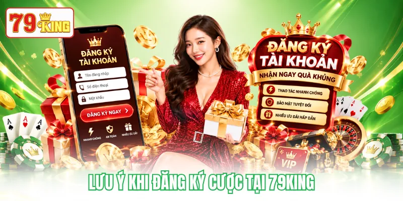Lưu ý khi đăng ký cược tại 79KING Lưu ý khi đăng ký cược tại 79KING